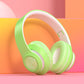 Bluetooth 5.0 Wireless Stereo Bass Surround Lovely Macaron Color Foldable Headset for Win / Mac