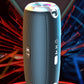 Bluetooth 5.0 Wireless Stereo Bass Surround Portable Speaker with Cool RGB Lights & AUX / TF / USB