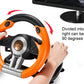 180° Universal Gaming Race Steering Wheel with Shifter & Pedals for PS3 / 4 / PC / Xbox One / Switch