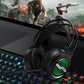 Stereo Bass Surround Wired Over-ear Gaming Headset with Mic & Soft Earmuffs for Windows / Mac