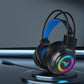 7.1 Stereo Bass Surround Wired Over-ear Gaming Headset with Mic & LED Backlit for Windows/Mac/PS4