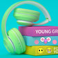 Bluetooth 5.0 Wireless Stereo Bass Surround Lovely Macaron Color Foldable Headset for Win / Mac