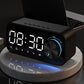 Bluetooth 5.0 Wireless Stereo Bass Surround Speaker with Dual Alarm Clocks Setting & TF Interface