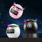 Bluetooth 5.0 Wireless Stereo Bass Surround Portable Speaker with Cool LED Lights & Alarm Clock