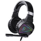 Stereo Bass Surround Wired Over-ear Gaming Headset with Mic & RGB Backlit for Windows / Mac / PS4