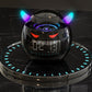 Bluetooth 5.0 Wireless Stereo Bass Surround Portable Speaker with Cool LED Lights & Alarm Clock