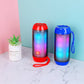 New Arrival | Bluetooth 5.1 Wireless Stereo Bass Surround Speaker with Colorful Light Effect & AUX/TF/USB