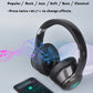 Bluetooth 5.0 Wireless Stereo Bass Surround Foldable Gaming Headset with Backlit for Windows / Mac