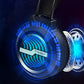 Stereo Bass Surround Wired Over-ear Gaming Headset with Mic & Soft Earmuffs for Windows / Mac