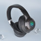 Bluetooth 5.0 Wireless Stereo Bass Surround Foldable Gaming Headset with Backlit for Windows / Mac