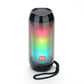 New Arrival | Bluetooth 5.1 Wireless Stereo Bass Surround Speaker with Colorful Light Effect & AUX/TF/USB