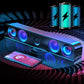 Bluetooth 5.0 Wireless Stereo Bass Surround Speaker with Cool RGB Lights & AUX / TF / USB