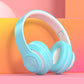 Bluetooth 5.0 Wireless Stereo Bass Surround Lovely Macaron Color Foldable Headset for Win / Mac