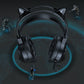 7.1 Stereo Bass Surround USB Wired Over-ear Gaming Headset with Mic & Cool RGB Backlit for PC