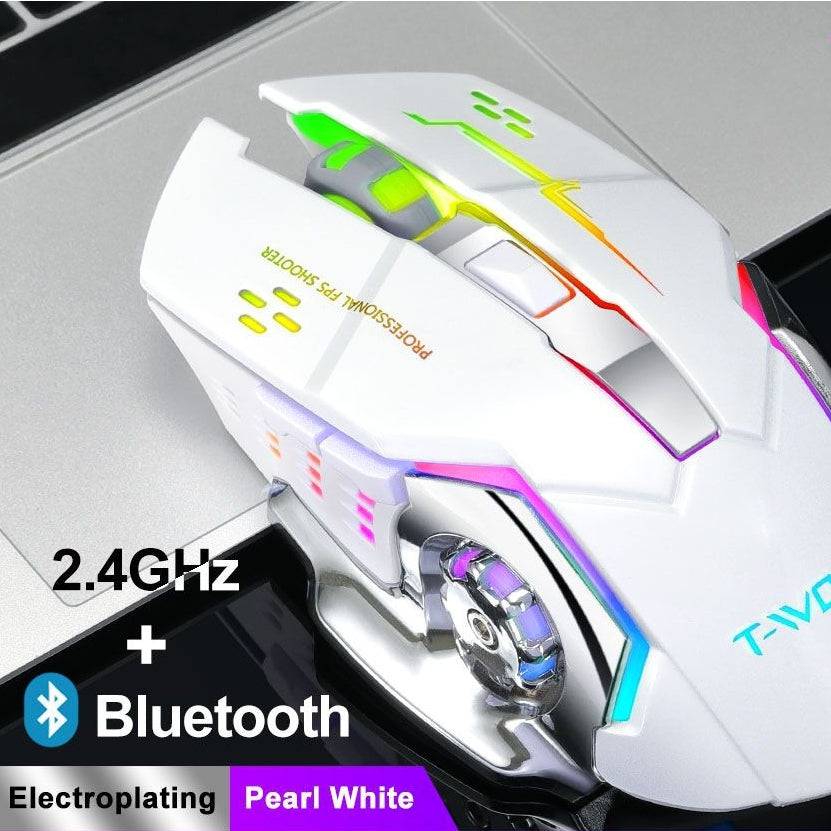 New Arrival | High Precision Wireless Optical Gaming Mouse with Chroma RGB Backlight for Windows / Mac