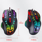 High Precision 6400 DPI Wired Gaming Mouse with RGB Backlit & Fire Button for Windows / Mac