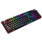 Gaming Set - 104 Keys Wired Keyboard with Rainbow Backlit + 1600 DPI Gaming Mouse Combo