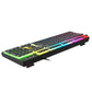 Anti-ghosting 104 Keys Membrane Wired Keyboard with RGB Backlit + 7D 3600 DPI Gaming Mouse Combo