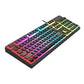 Anti-ghosting 104 Keys Membrane Wired Keyboard with RGB Backlit + 7D 3600 DPI Gaming Mouse Combo