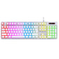 Anti-ghosting 104 Keys Membrane Wired Keyboard with RGB Backlit + 7D 3600 DPI Gaming Mouse Combo