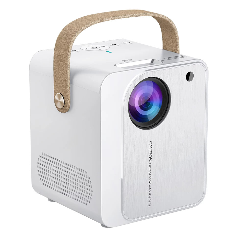 Portable Full HD 1080P Supported Projector with Handle, Compatible wit –  GeekLifeDigital