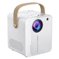 Portable Full HD 1080P Supported Projector with Handle, Compatible with Phone, HDMI, AV, USB, TF