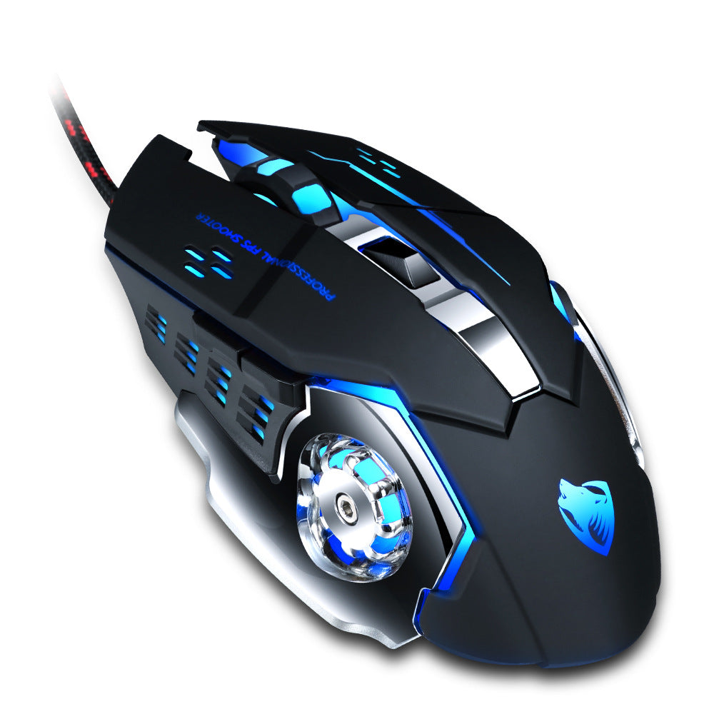 High Precision Wired Gaming Mouse with Chroma RGB Backlit & Macro Buttons for Windows / Mac