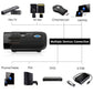 Portable Full HD 1080P Supported Projector, Compatible with Phone, AV, HDMI, VGA, USB, SD Card