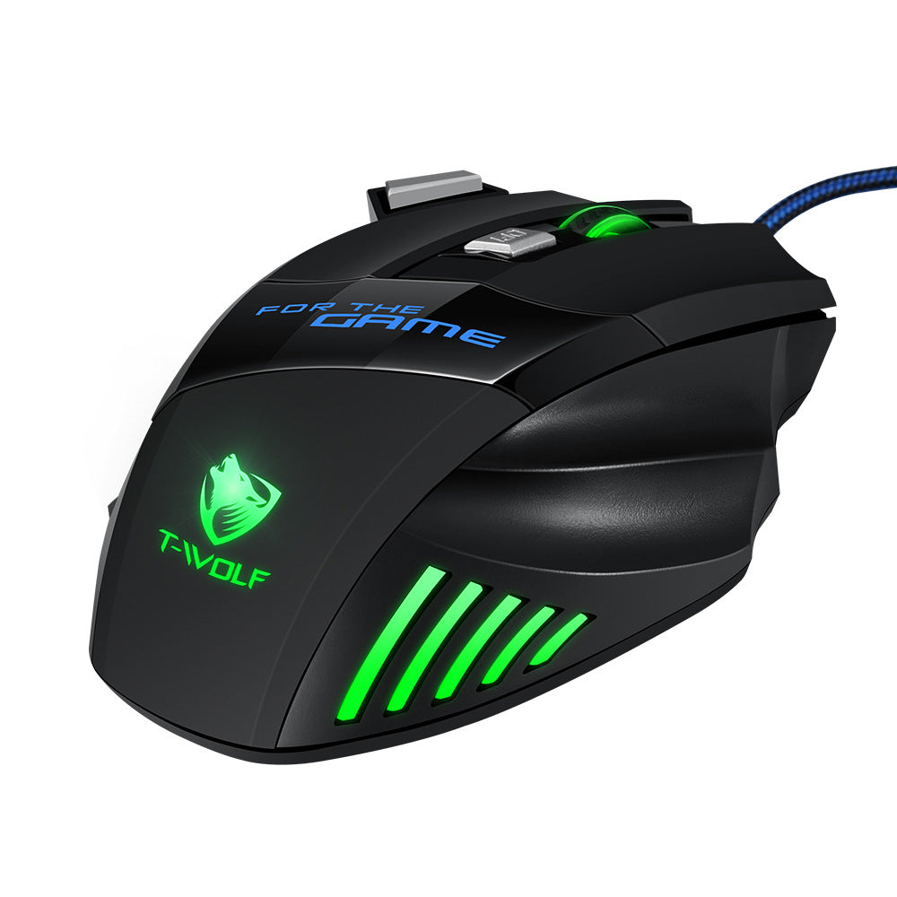 High Performance Wired Gaming Mouse with Chroma RGB Backlit & Fire Button for Windows / Mac