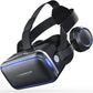 Virtual Reality 3D VR Headset for Game & Movie Compatible with 4.7-6.0" Smartphone