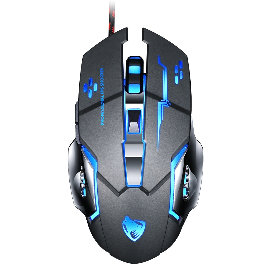 High Precision Wired Gaming Mouse with Chroma RGB Backlit & Macro Buttons for Windows / Mac