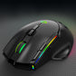 2.4GHz Wireless Optical Gaming Mouse with RGB Backlight & Fire Button for Windows/Mac