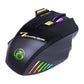 2.4GHz & Bluetooth 5.1 Wireless Mute Gaming Mouse with RGB Backlight & Fire Button for Win / Mac