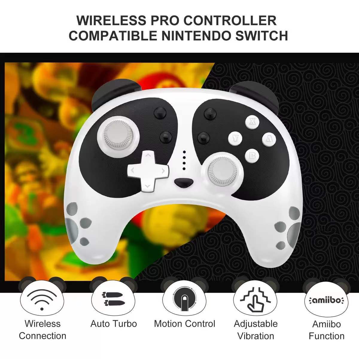 Bluetooth Gaming Controller, Gamepad for Switch & Switch Lite