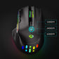 2.4GHz Wireless Optical Gaming Mouse with RGB Backlight & Fire Button for Windows/Mac