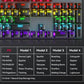 Anti-ghosting Spill Resistant Wired 104 Keys Gaming Keyboard with RGB Backlit for Windows / Mac