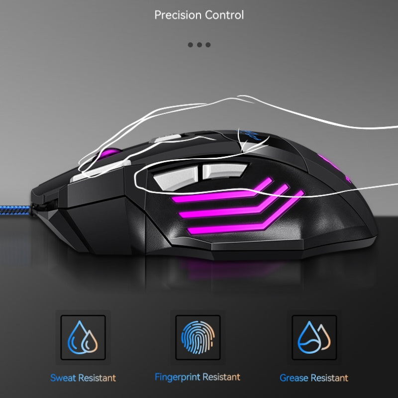 High Performance Wired Gaming Mouse with Chroma RGB Backlit & Fire Button for Windows / Mac