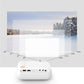 Bluetooth Full HD 1080P Supported Projector, Compatible with Phone, AV, HDMI, USB