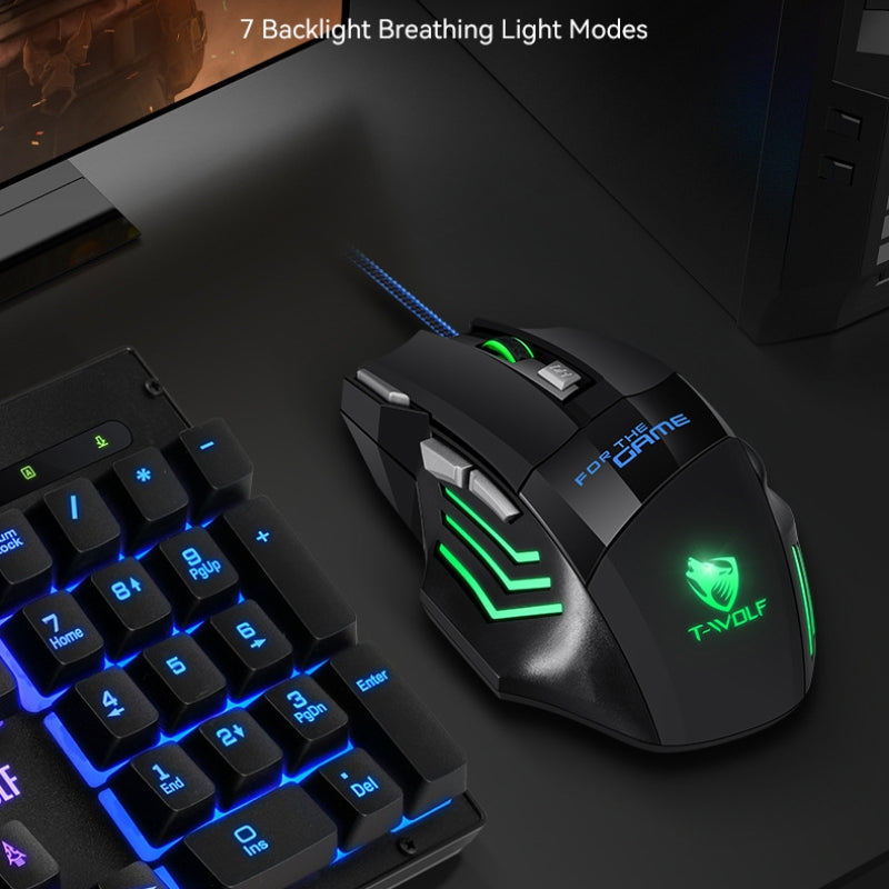 High Performance Wired Gaming Mouse with Chroma RGB Backlit & Fire Button for Windows / Mac